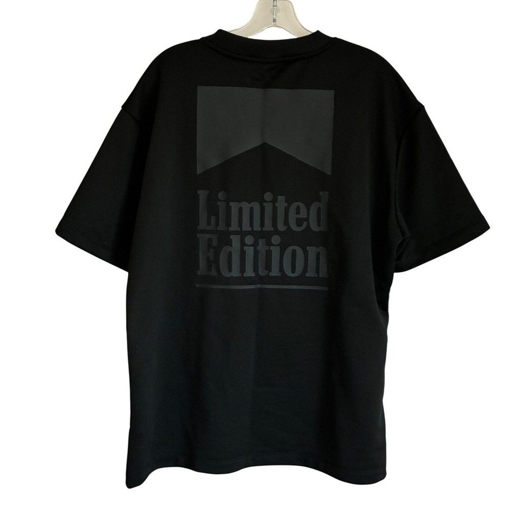 Sumwon Limited Edition Black Oversized Graphic T-Shirt Mens Large Embroidered